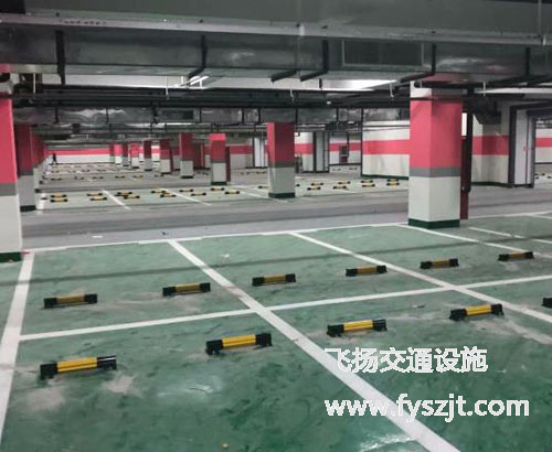 紹興市人民政府辦公大樓地下停車(chē)場(chǎng)劃線(xiàn)工程