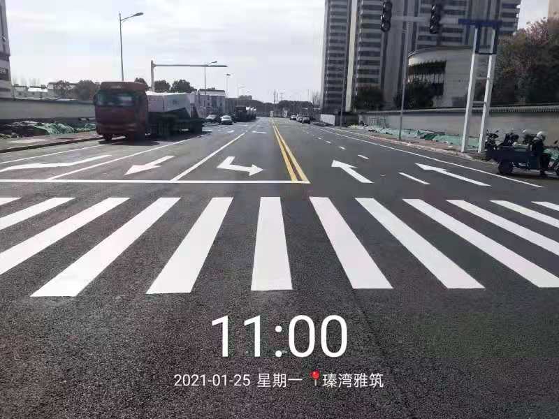 道路劃線熱熔標線施工方案，道路標線停車位施工方案