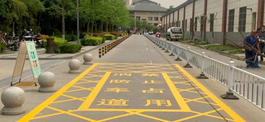 昆山停車場劃線公司施工消防車道劃線怎么收費？