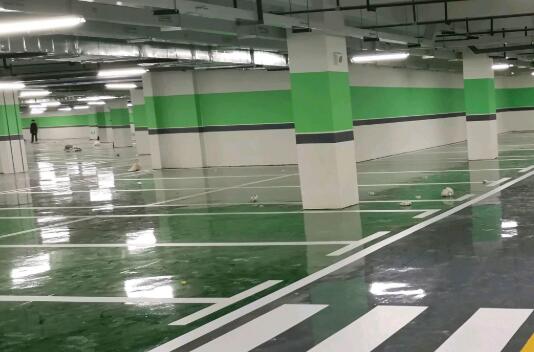 宿遷地下車(chē)庫(kù)劃線(xiàn)部分施工有哪些工作步驟？