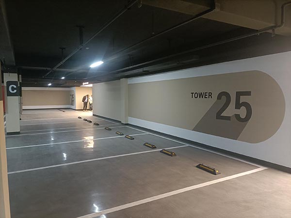道路劃線，車位劃線，停車位劃線