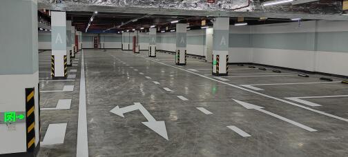 停車場劃線解析，高效利用空間，5300平米可容納多少停車位？